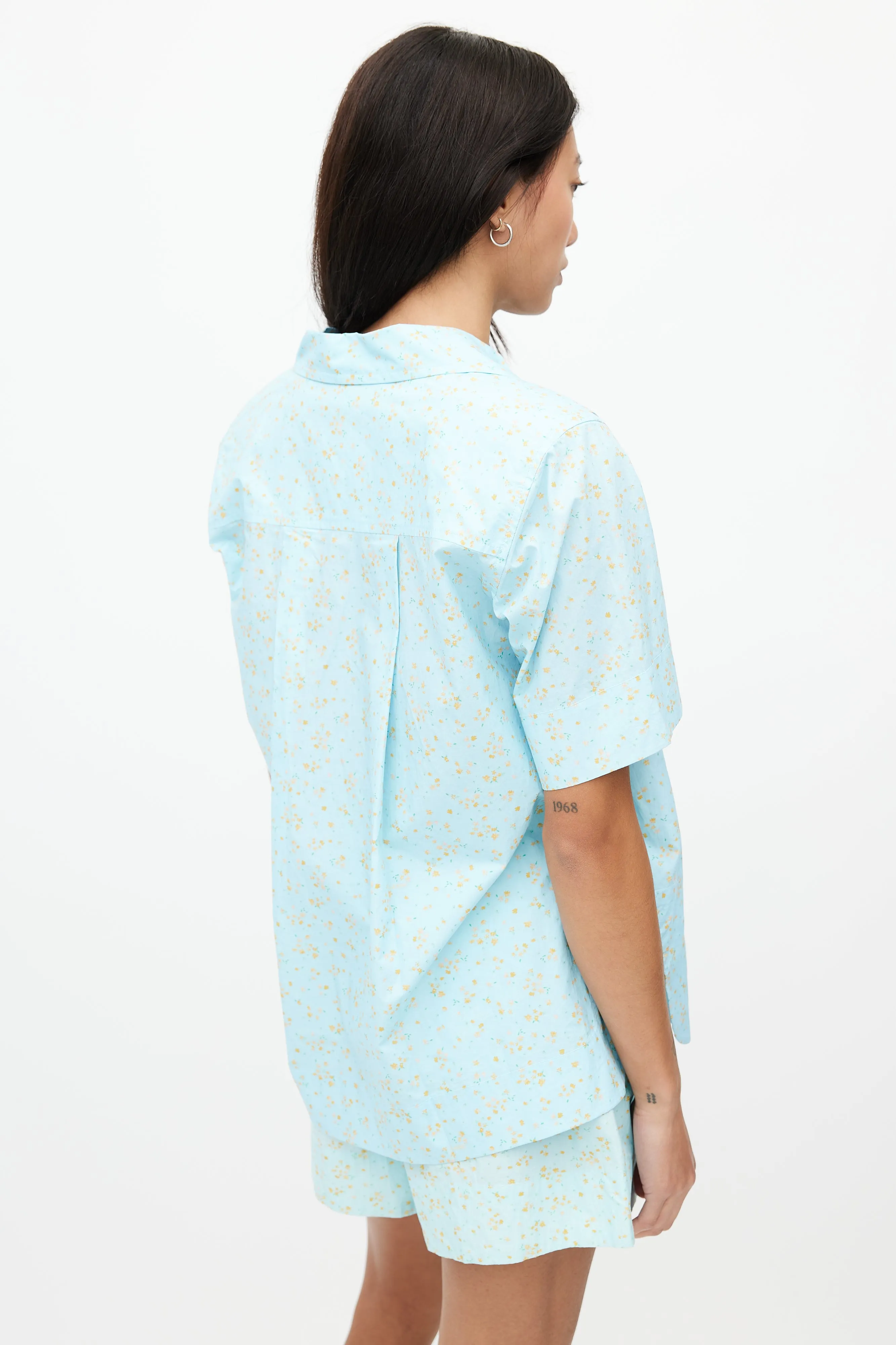 Blue & Yellow Floral Set