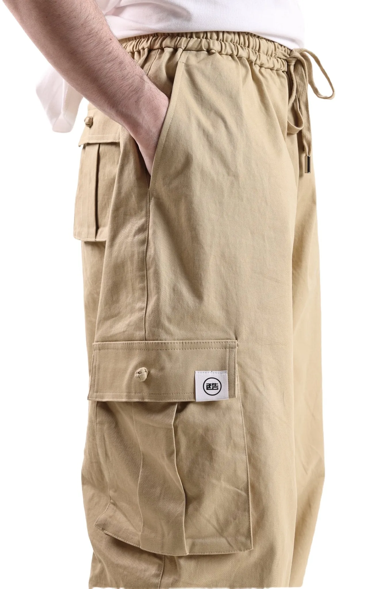 Khaki Harem Pants