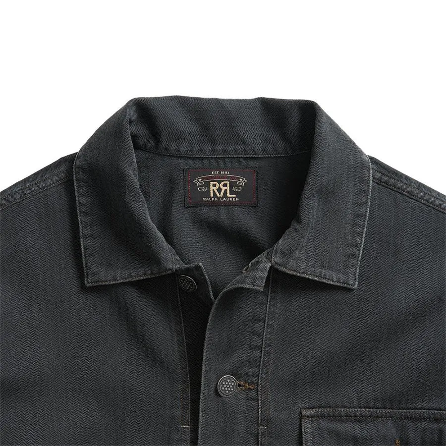 RRL by Ralph Lauren Finn Overshirt Black