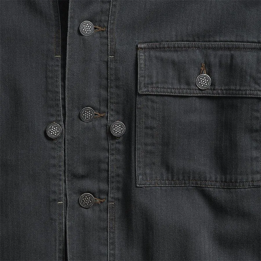RRL by Ralph Lauren Finn Overshirt Black