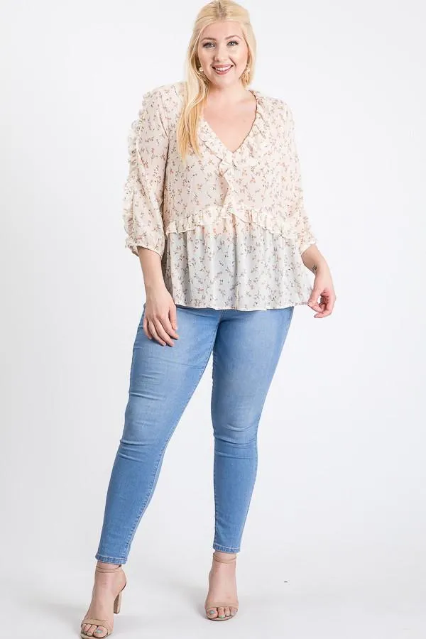 Throw On & Go Floral Top