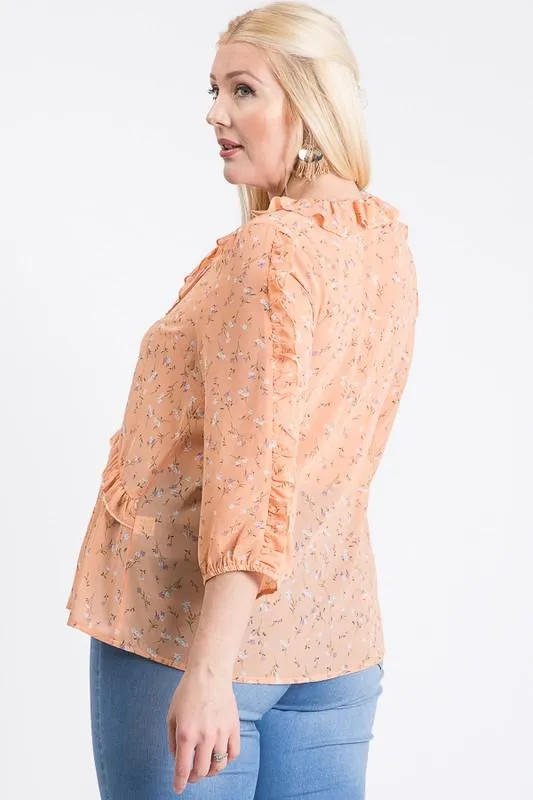 Throw On & Go Floral Top