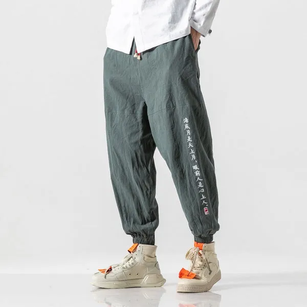 WLS Kurahan Pants Gray-Blue