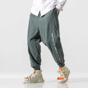 WLS Kurahan Pants Gray-Blue
